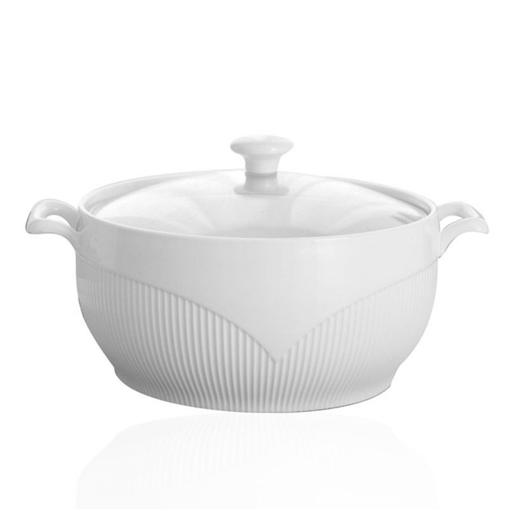 White Ceramic Pot